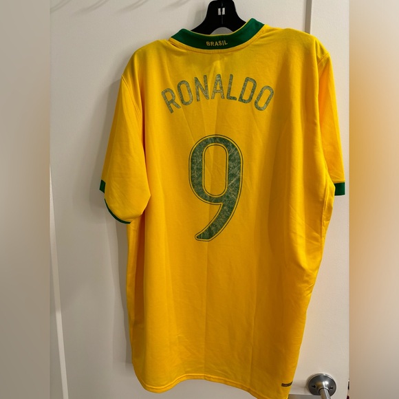 Y2K Nike Brazil RONALDO Jersey size XL MEN - Picture 15 of 16